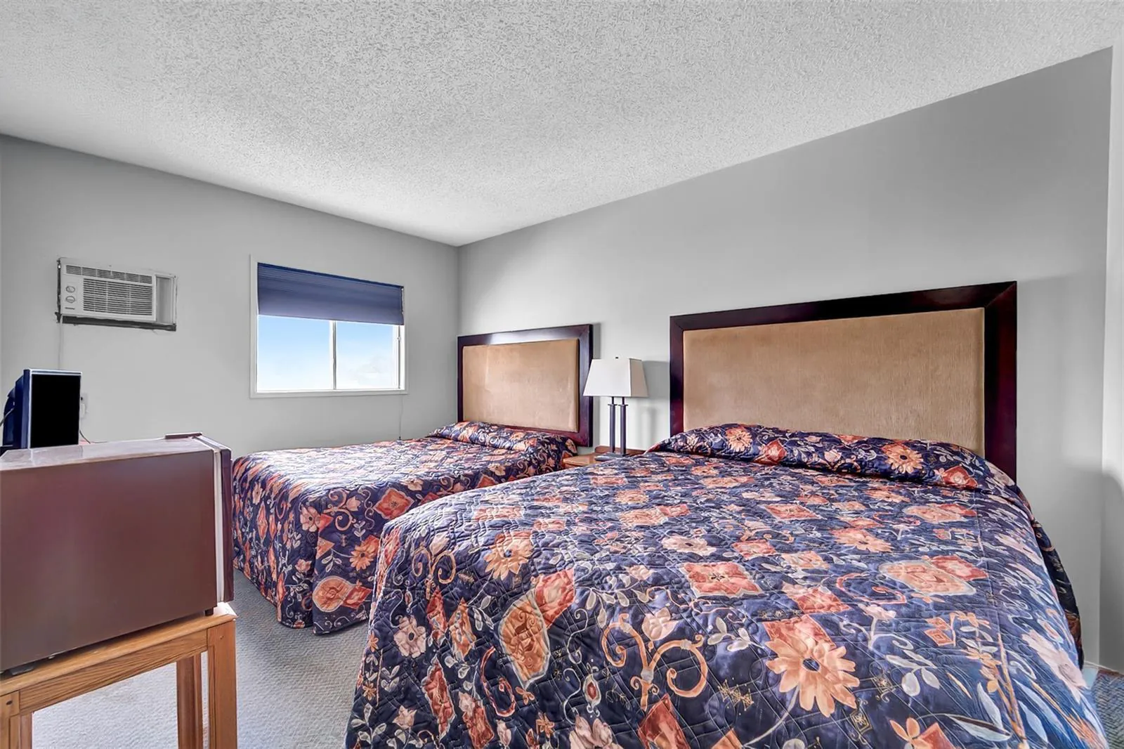 Double Queen Room at Clavet Motor Inn with two queen beds